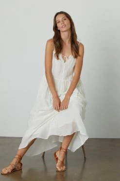 Velvet By Graham & Spencer Womens FARRAH RUFFLE CAMI DRESS 19 Velvet By Graham & Spencer Womens FARRAH RUFFLE CAMI DRESS