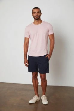 Velvet By Graham & Spencer Mens AMARO CREW NECK SLUB TEE 93 Velvet By Graham & Spencer Mens AMARO CREW NECK SLUB TEE