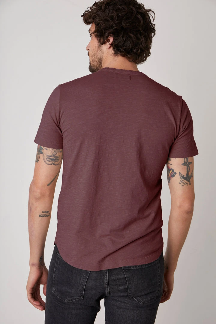 Velvet By Graham & Spencer Mens AMARO CREW NECK SLUB TEE 52 Velvet By Graham & Spencer Mens AMARO CREW NECK SLUB TEE