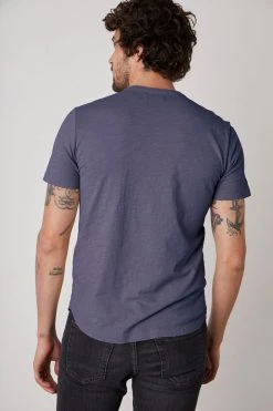 Velvet By Graham & Spencer Mens AMARO CREW NECK SLUB TEE 111 Velvet By Graham & Spencer Mens AMARO CREW NECK SLUB TEE