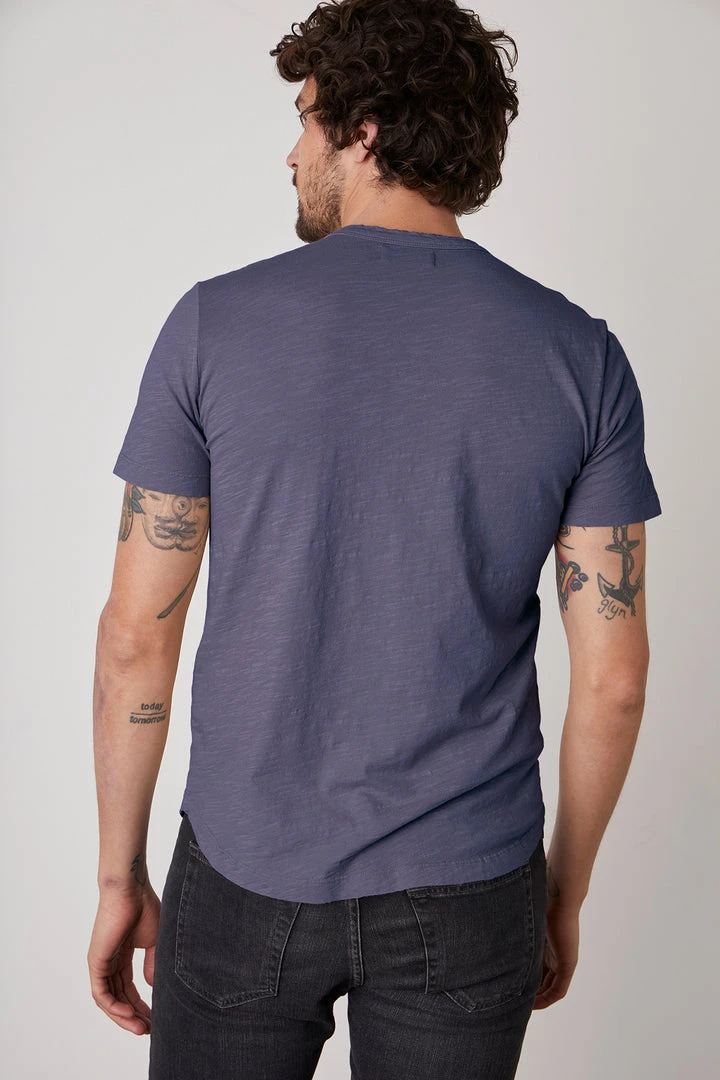 Velvet By Graham & Spencer Mens AMARO CREW NECK SLUB TEE 56 Velvet By Graham & Spencer Mens AMARO CREW NECK SLUB TEE