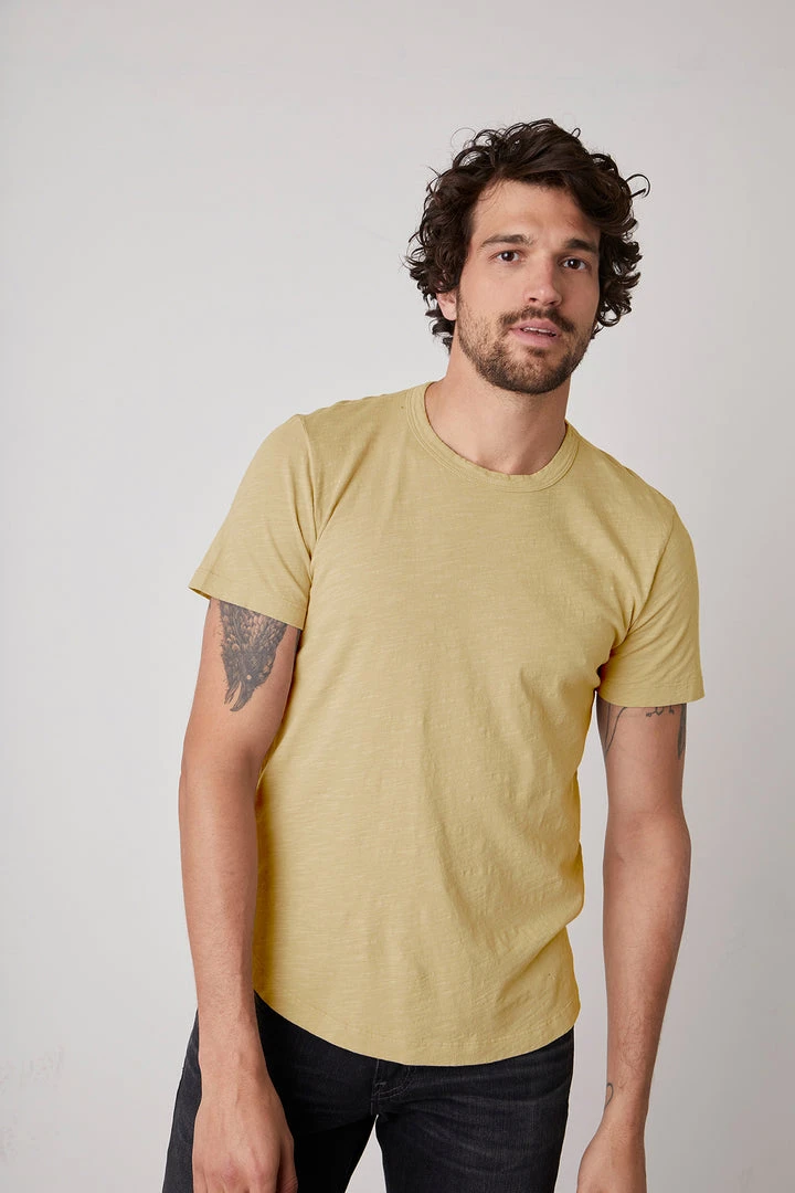 Velvet By Graham & Spencer Mens AMARO CREW NECK SLUB TEE 57 Velvet By Graham & Spencer Mens AMARO CREW NECK SLUB TEE