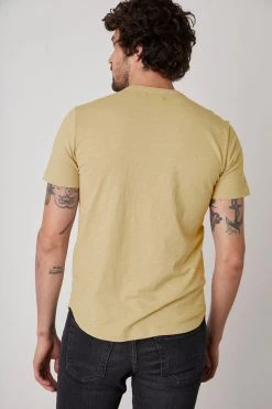 Velvet By Graham & Spencer Mens AMARO CREW NECK SLUB TEE 113 Velvet By Graham & Spencer Mens AMARO CREW NECK SLUB TEE