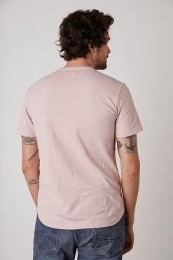 Velvet By Graham & Spencer Mens AMARO CREW NECK SLUB TEE 23 Velvet By Graham & Spencer Mens AMARO CREW NECK SLUB TEE