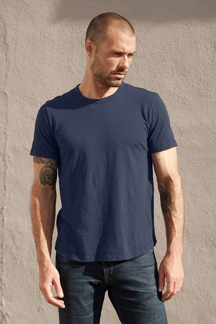 Velvet By Graham & Spencer Mens AMARO CREW NECK SLUB TEE 15 Velvet By Graham & Spencer Mens AMARO CREW NECK SLUB TEE