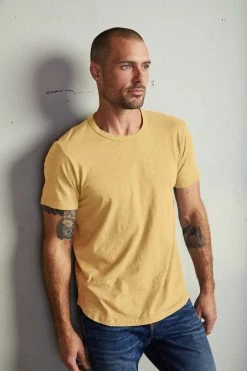Velvet By Graham & Spencer Mens AMARO CREW NECK SLUB TEE 31 Velvet By Graham & Spencer Mens AMARO CREW NECK SLUB TEE