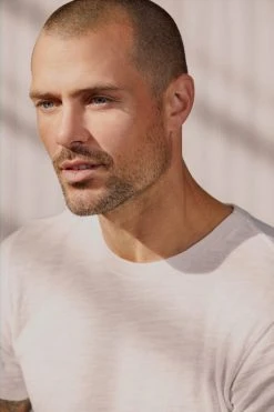 Velvet By Graham & Spencer Mens ANTON CREW NECK TEE