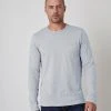 Velvet By Graham & Spencer SIMEON RAW EDGE COTTON SLUB TEE Mens 2 Velvet By Graham & Spencer SIMEON RAW EDGE COTTON SLUB TEE Mens