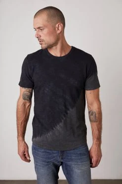 Velvet By Graham & Spencer Mens FABIAN SLUB TIE DYE TEE