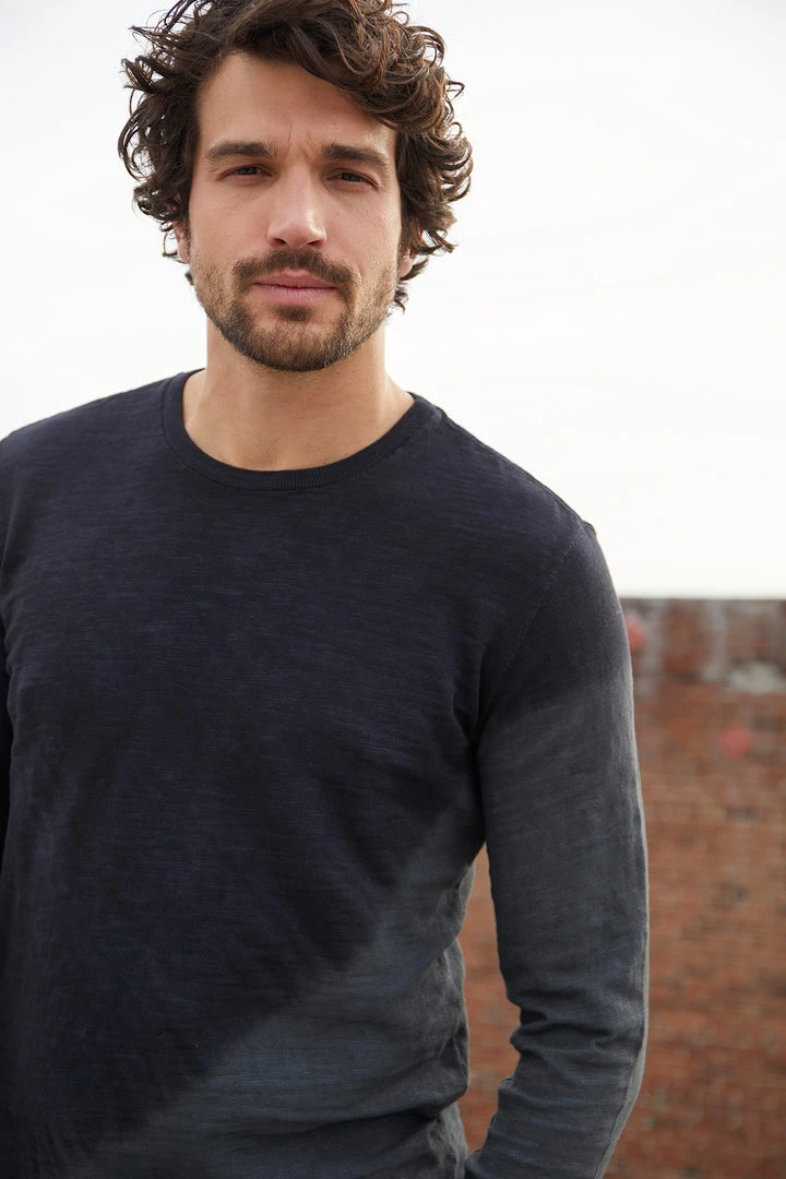 Velvet By Graham & Spencer JOHANN SLUB TIE DYE TEE Mens 4 Velvet By Graham & Spencer JOHANN SLUB TIE DYE TEE Mens