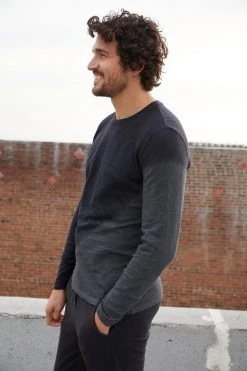 Velvet By Graham & Spencer JOHANN SLUB TIE DYE TEE Mens 9 Velvet By Graham & Spencer JOHANN SLUB TIE DYE TEE Mens