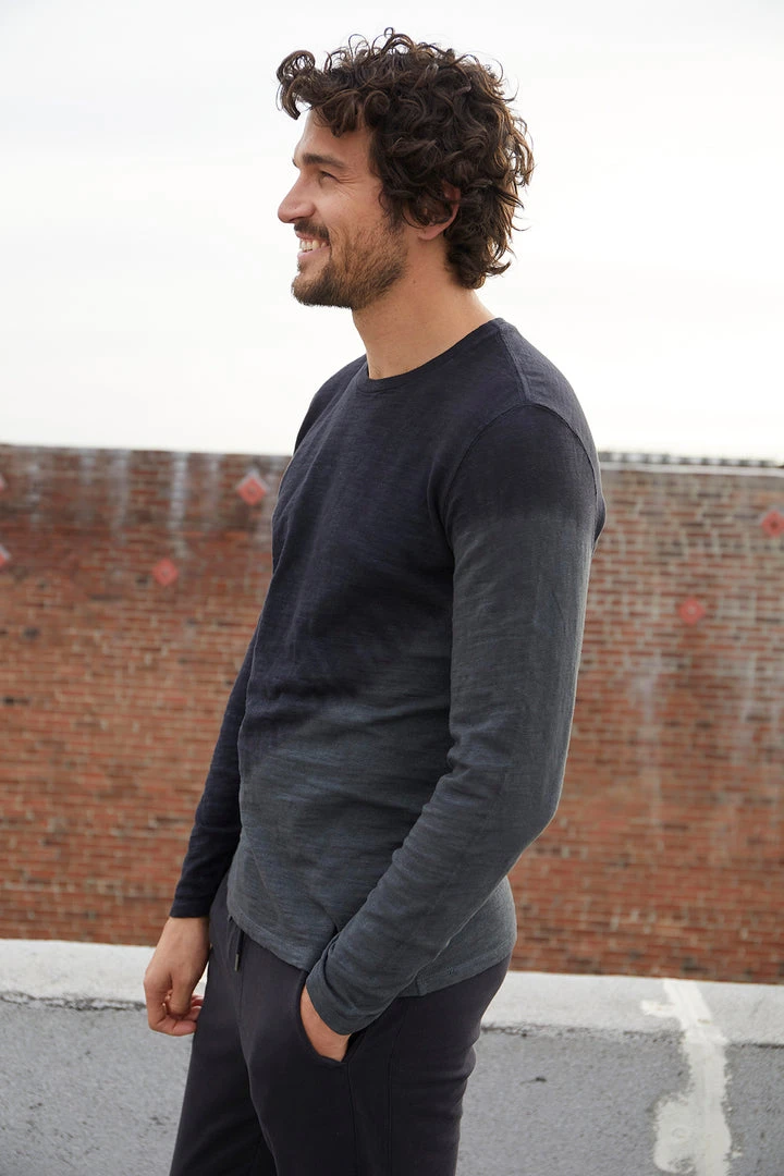 Velvet By Graham & Spencer JOHANN SLUB TIE DYE TEE Mens 5 Velvet By Graham & Spencer JOHANN SLUB TIE DYE TEE Mens