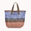 SMALL STRIPED MESH TOTE BY EPICE