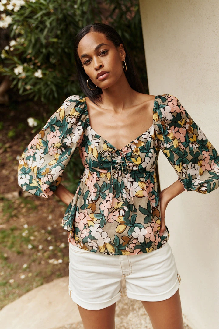 Velvet By Graham & Spencer STASS PRINTED TOP 6 Velvet By Graham & Spencer STASS PRINTED TOP