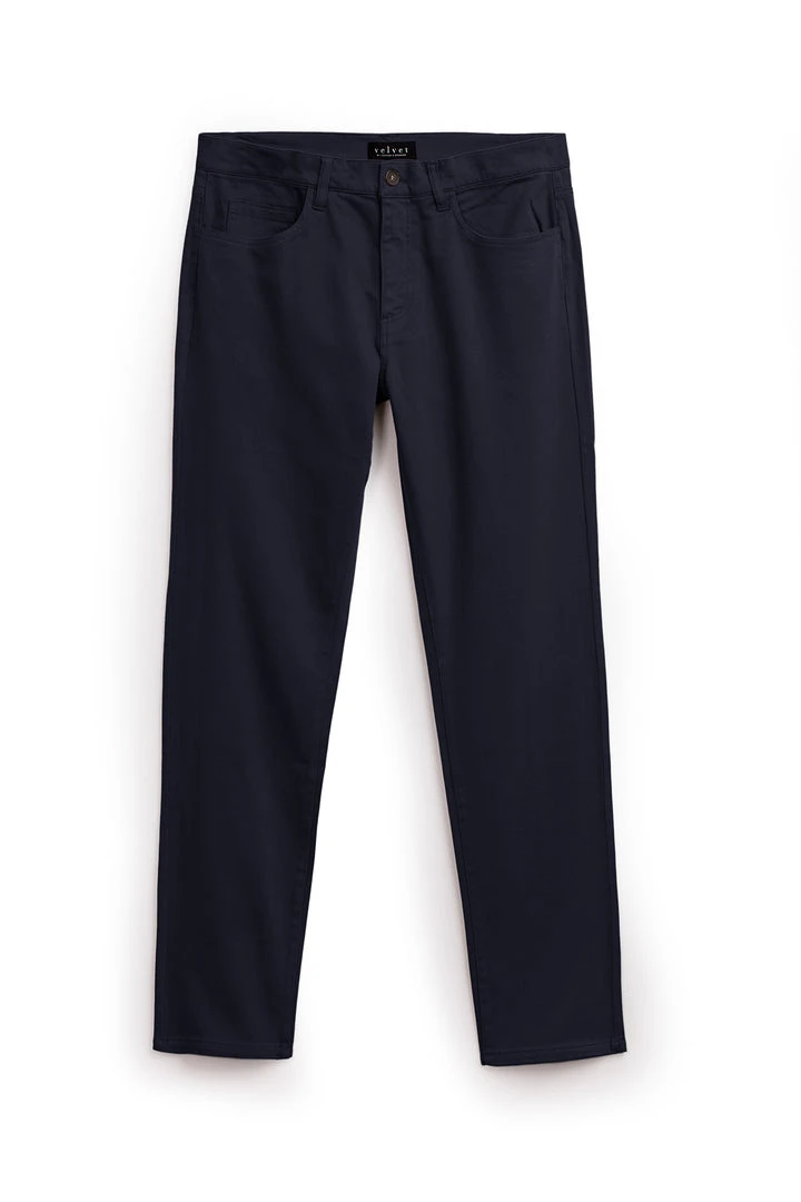 Velvet By Graham & Spencer STEWART SUEDED COTTON PANT 3 Velvet By Graham & Spencer STEWART SUEDED COTTON PANT
