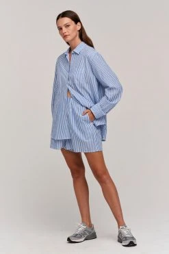 Velvet By Graham & Spencer Womens KAI STRIPED SHORT