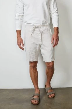Velvet By Graham & Spencer MAXWELL LINEN SHORT Mens
