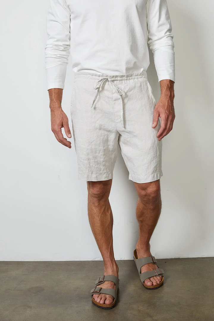 Velvet By Graham & Spencer MAXWELL LINEN SHORT Mens 4 Velvet By Graham & Spencer MAXWELL LINEN SHORT Mens