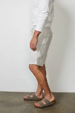 Velvet By Graham & Spencer MAXWELL LINEN SHORT Mens 15 Velvet By Graham & Spencer MAXWELL LINEN SHORT Mens