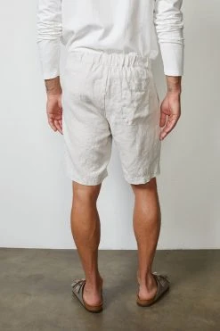 Velvet By Graham & Spencer MAXWELL LINEN SHORT Mens 16 Velvet By Graham & Spencer MAXWELL LINEN SHORT Mens