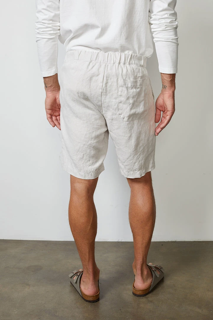 Velvet By Graham & Spencer MAXWELL LINEN SHORT Mens 6 Velvet By Graham & Spencer MAXWELL LINEN SHORT Mens