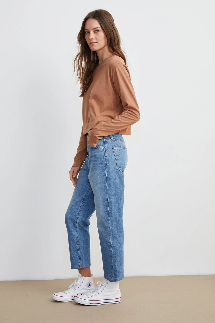 Velvet By Graham & Spencer VICTORIA HI RISE STRAIGHT LEG JEAN 4 Velvet By Graham & Spencer VICTORIA HI RISE STRAIGHT LEG JEAN