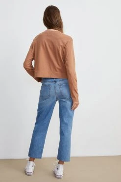 Velvet By Graham & Spencer VICTORIA HI RISE STRAIGHT LEG JEAN 18 Velvet By Graham & Spencer VICTORIA HI RISE STRAIGHT LEG JEAN