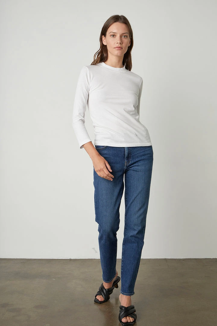 Velvet By Graham & Spencer VICTORIA HI RISE STRAIGHT LEG JEAN 10 Velvet By Graham & Spencer VICTORIA HI RISE STRAIGHT LEG JEAN