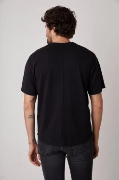 Velvet By Graham & Spencer Mens ERIK SUEDED SLUB POCKET TEE 10 Velvet By Graham & Spencer Mens ERIK SUEDED SLUB POCKET TEE