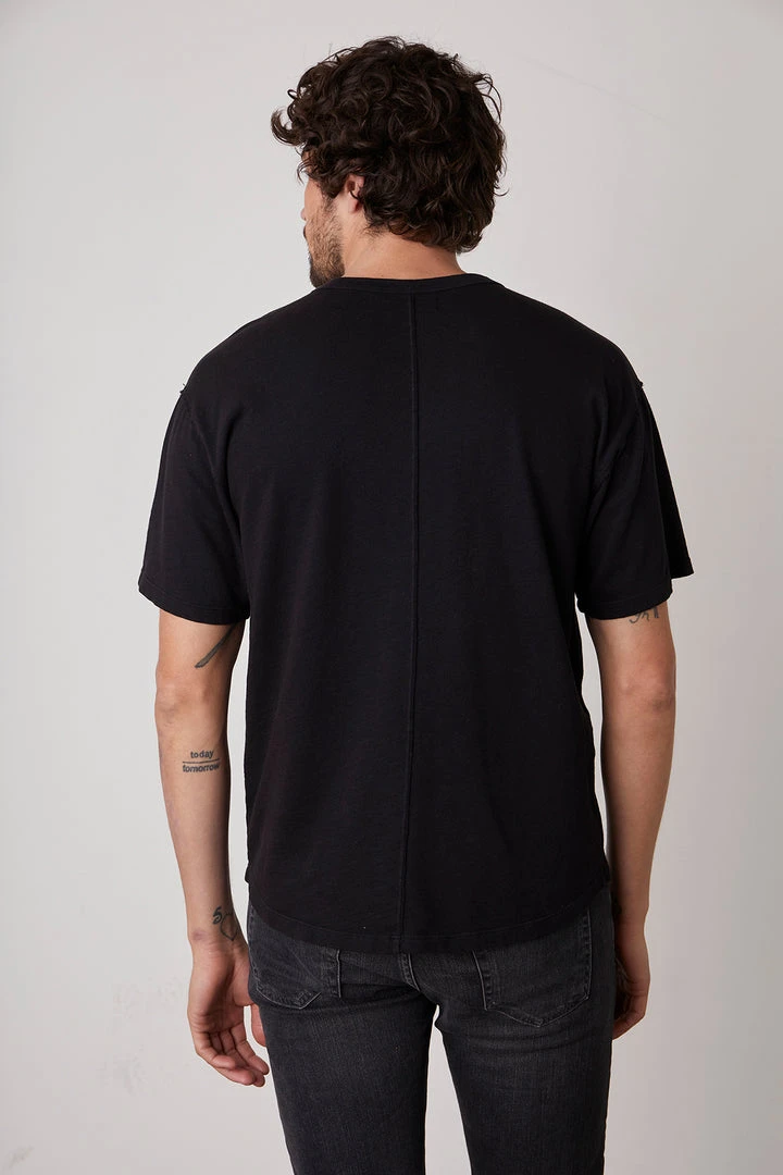 Velvet By Graham & Spencer Mens ERIK SUEDED SLUB POCKET TEE 6 Velvet By Graham & Spencer Mens ERIK SUEDED SLUB POCKET TEE