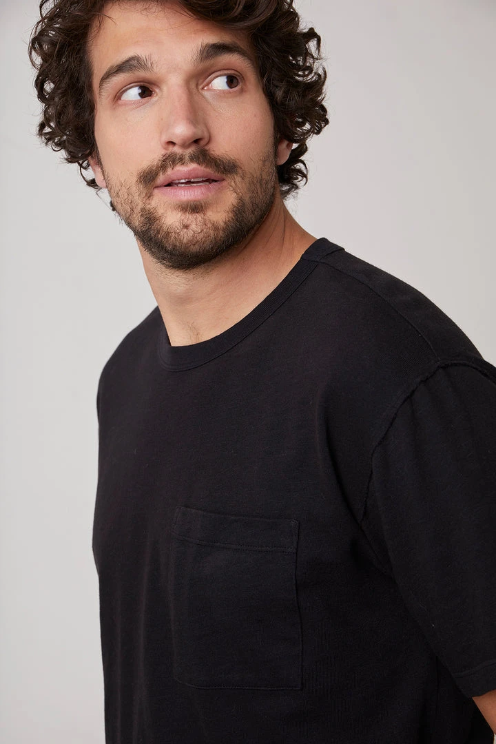 Velvet By Graham & Spencer Mens ERIK SUEDED SLUB POCKET TEE 7 Velvet By Graham & Spencer Mens ERIK SUEDED SLUB POCKET TEE