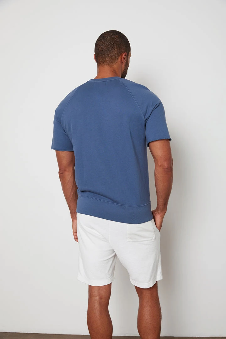 Velvet By Graham & Spencer KEYON FRENCH TERRY SWEATSHIRT Mens 13 Velvet By Graham & Spencer KEYON FRENCH TERRY SWEATSHIRT Mens