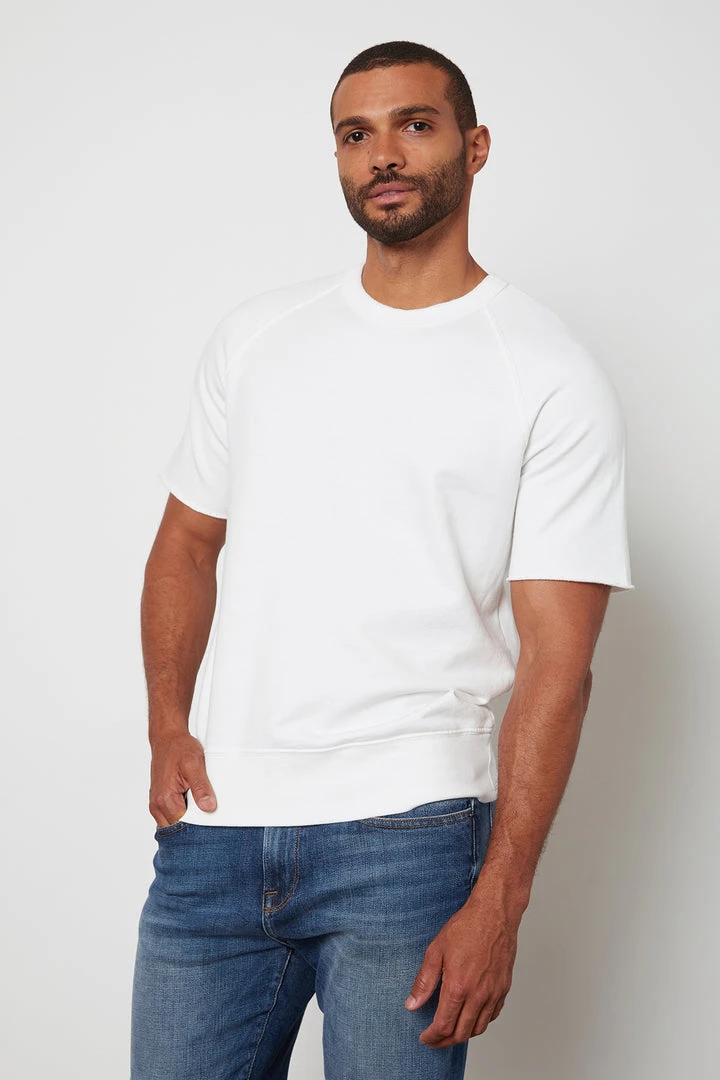 Velvet By Graham & Spencer KEYON FRENCH TERRY SWEATSHIRT Mens 3 Velvet By Graham & Spencer KEYON FRENCH TERRY SWEATSHIRT Mens