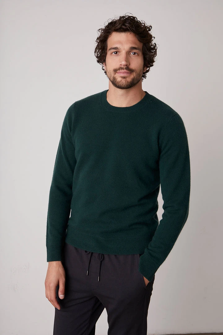 Velvet By Graham & Spencer BIRCH CASHMERE SWEATER Mens 3 Velvet By Graham & Spencer BIRCH CASHMERE SWEATER Mens