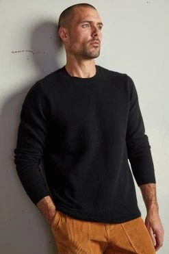 Velvet By Graham & Spencer BIRCH CASHMERE SWEATER Mens