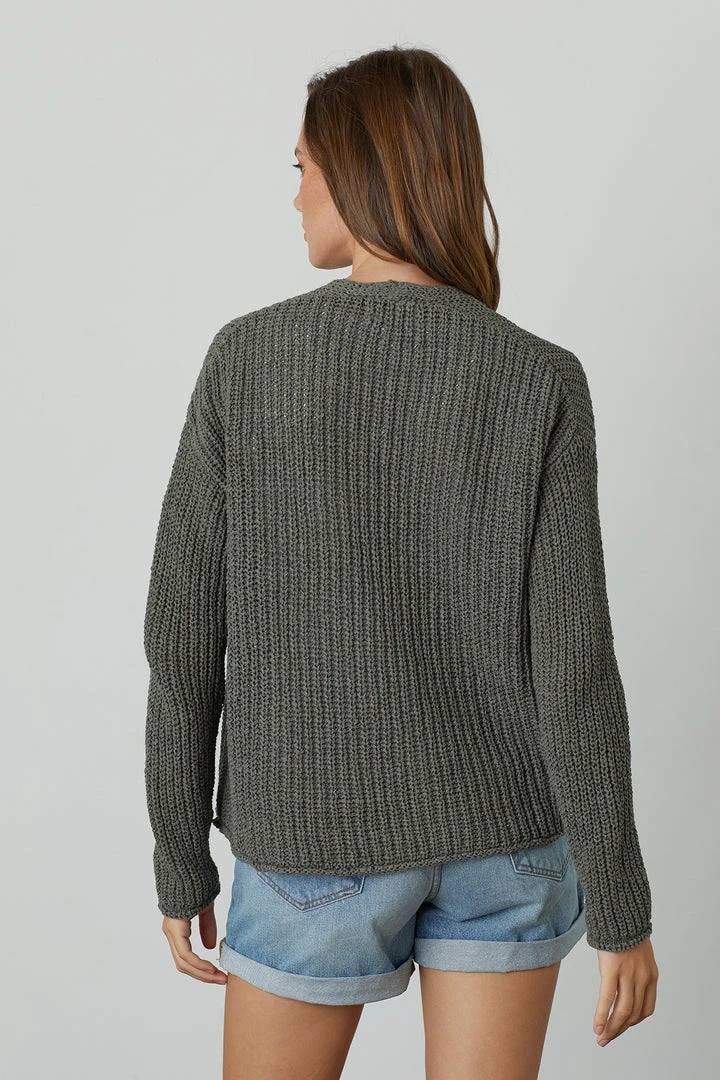 Velvet By Graham & Spencer Womens TERRAH OPEN FRONT CARDIGAN 6 Velvet By Graham & Spencer Womens TERRAH OPEN FRONT CARDIGAN