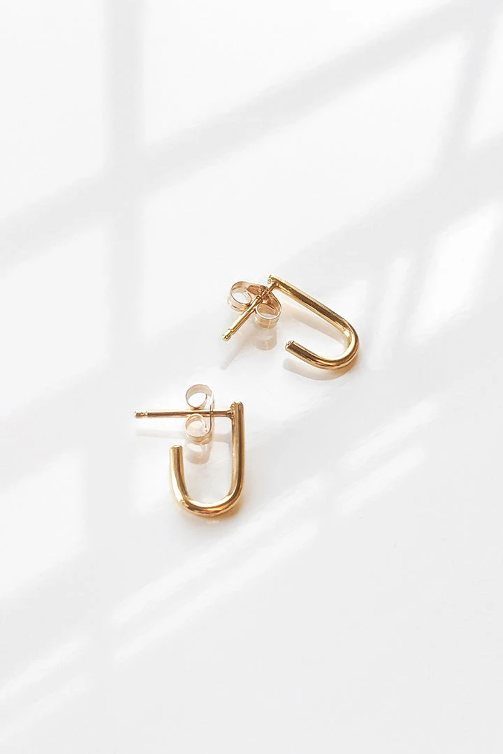 SELMA GOLD EARRINGS BY THATCH Womens 3 SELMA GOLD EARRINGS BY THATCH Womens