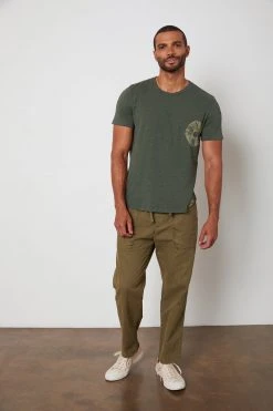 Velvet By Graham & Spencer Mens ASHER CREW NECK TEE