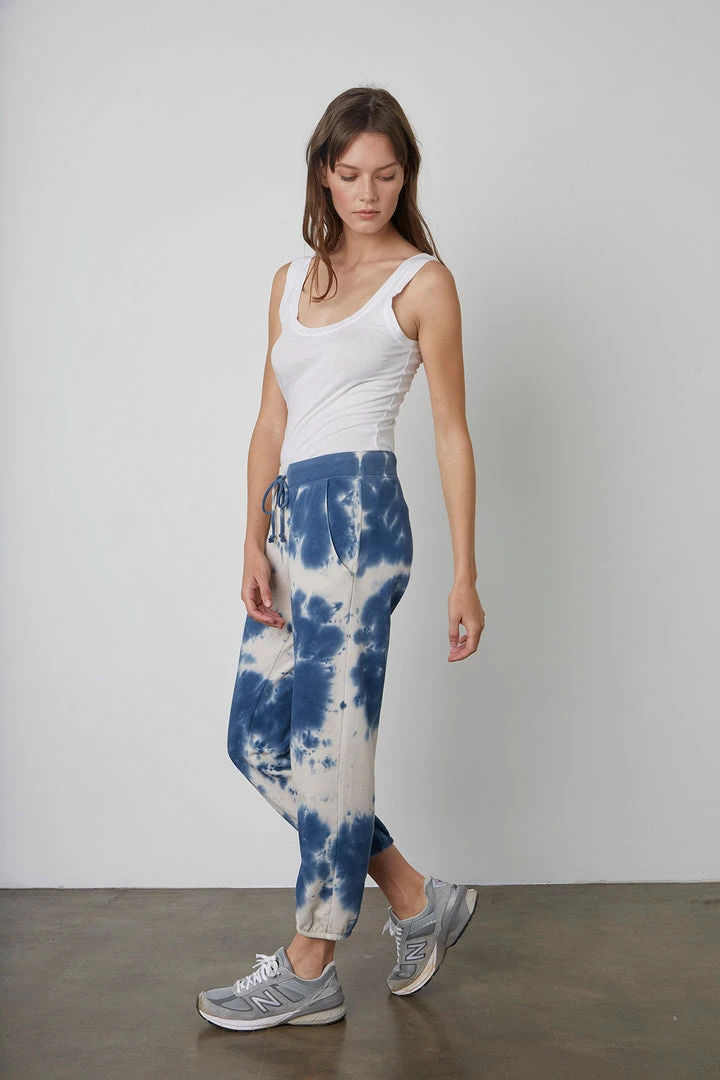 Velvet By Graham & Spencer Womens NISSA TIE DYE SWEATPANT 10 Velvet By Graham & Spencer Womens NISSA TIE DYE SWEATPANT