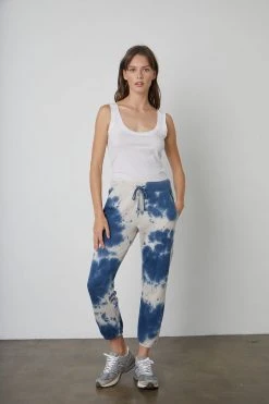 Velvet By Graham & Spencer Womens NISSA TIE DYE SWEATPANT 19 Velvet By Graham & Spencer Womens NISSA TIE DYE SWEATPANT