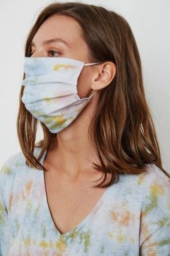 Velvet By Graham & Spencer Womens IZZIE TIE DYE FACE MASK 7 Velvet By Graham & Spencer Womens IZZIE TIE DYE FACE MASK
