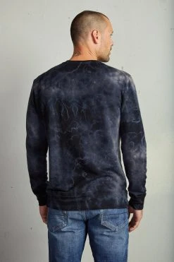 Velvet By Graham & Spencer Mens TREVOR TIE DYE SWEATSHIRT 21 Velvet By Graham & Spencer Mens TREVOR TIE DYE SWEATSHIRT