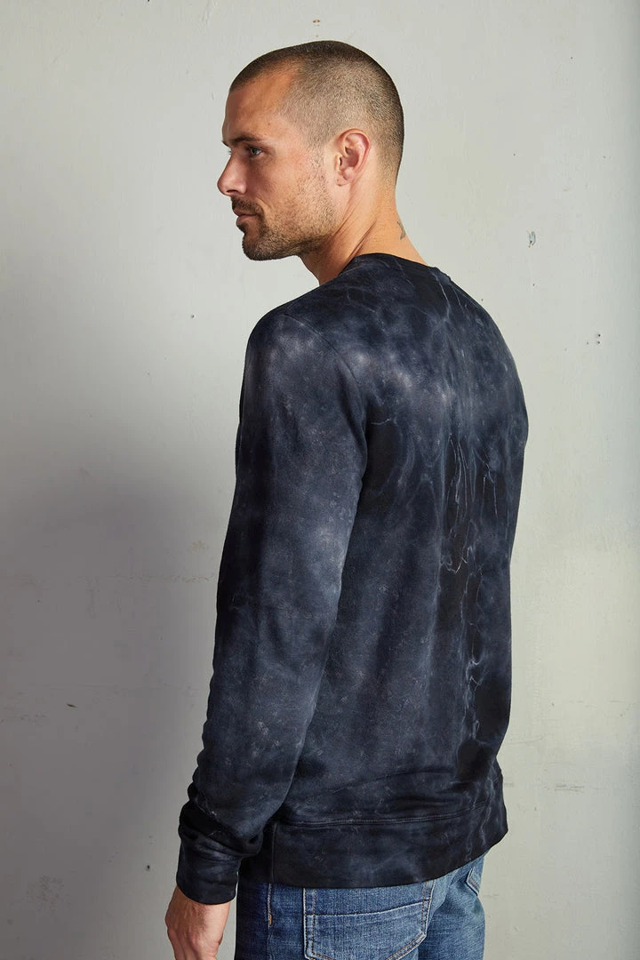 Velvet By Graham & Spencer Mens TREVOR TIE DYE SWEATSHIRT 12 Velvet By Graham & Spencer Mens TREVOR TIE DYE SWEATSHIRT