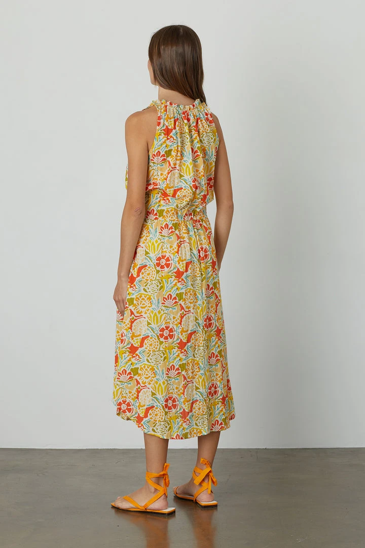 Velvet By Graham & Spencer Womens RAMONA PRINTED TANK DRESS 6 Velvet By Graham & Spencer Womens RAMONA PRINTED TANK DRESS