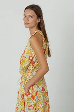 Velvet By Graham & Spencer Womens RAMONA PRINTED TANK DRESS 13 Velvet By Graham & Spencer Womens RAMONA PRINTED TANK DRESS