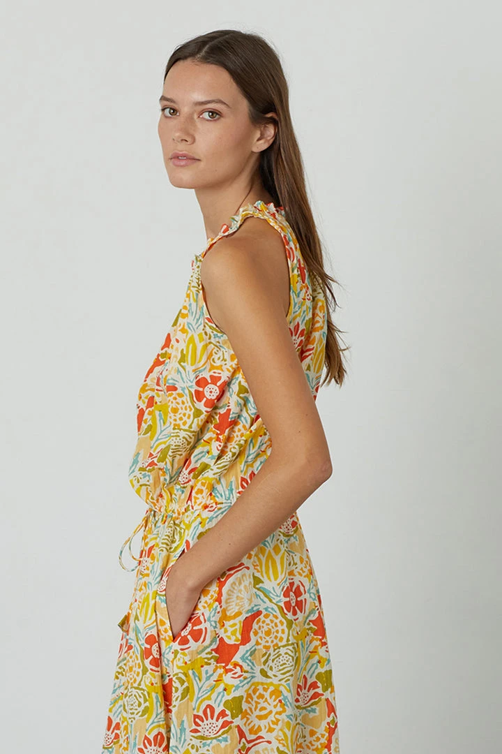 Velvet By Graham & Spencer Womens RAMONA PRINTED TANK DRESS 8 Velvet By Graham & Spencer Womens RAMONA PRINTED TANK DRESS