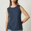 Velvet By Graham & Spencer Womens ELLEN VINTAGE SLUB TANK TOP 2 Velvet By Graham & Spencer Womens ELLEN VINTAGE SLUB TANK TOP