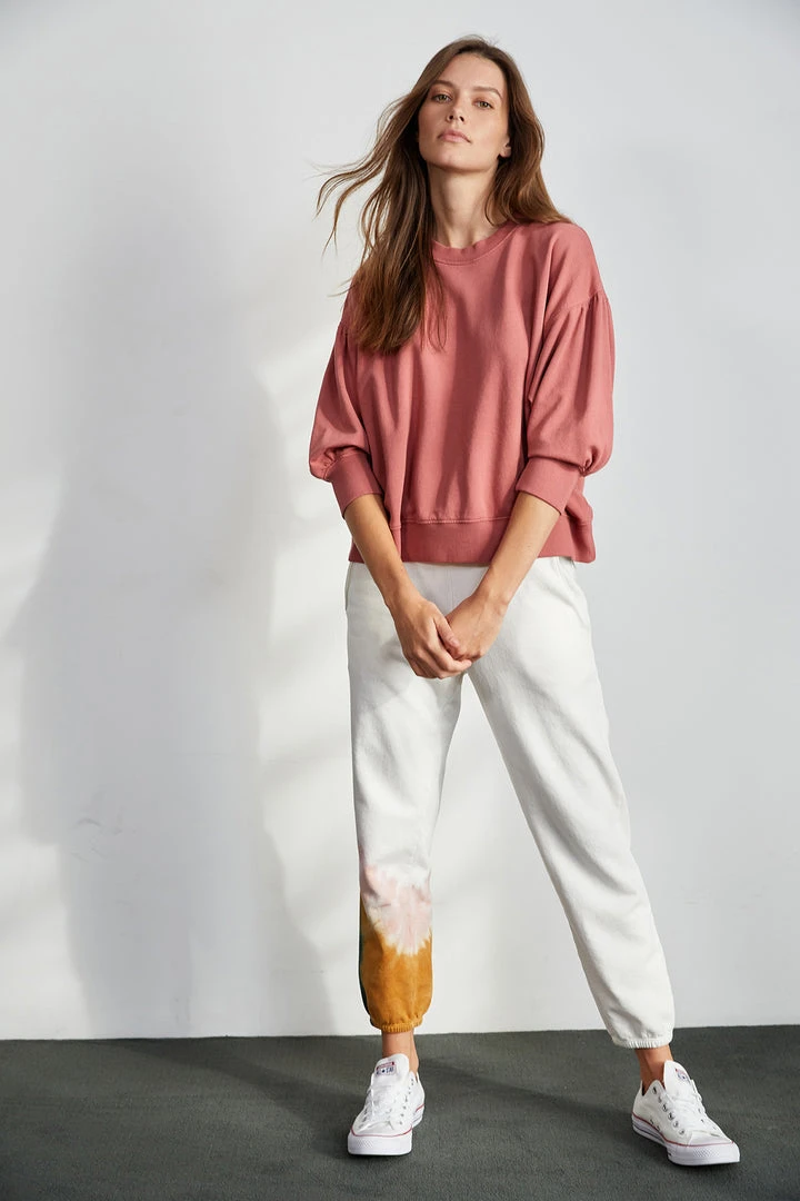 Velvet By Graham & Spencer MAUREEN 3/4 SLEEVE SWEATSHIRT 4 Velvet By Graham & Spencer MAUREEN 3/4 SLEEVE SWEATSHIRT