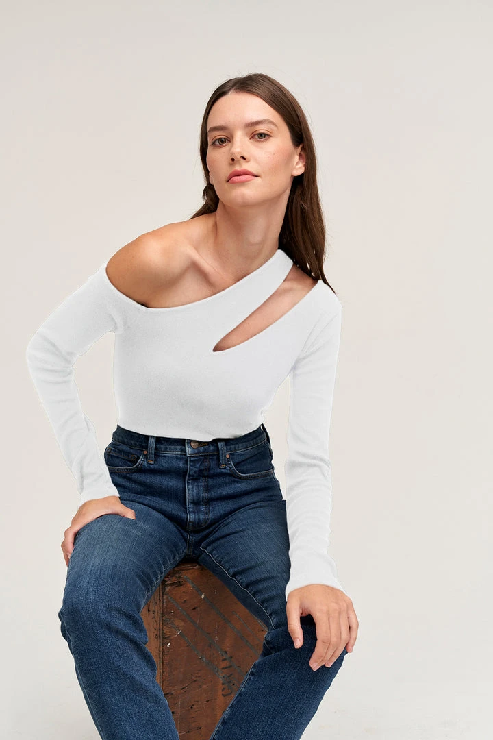 Velvet By Graham & Spencer Womens ROSALINA CUT OUT TOP 9 Velvet By Graham & Spencer Womens ROSALINA CUT OUT TOP