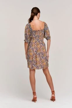 Velvet By Graham & Spencer ESTELLA FLORAL PRINT DRESS Womens